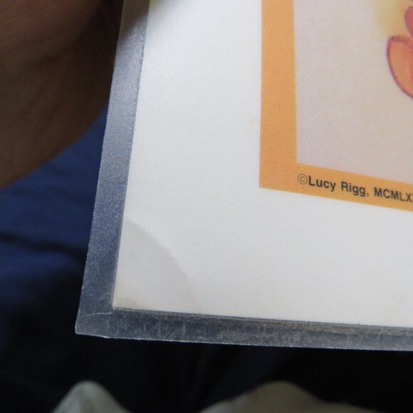 Vintage LUCY RIGGS 1986 Placemat SEE SAW #80269 (professional thick lamination) - Picture 6 of 11